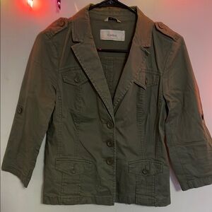 Caslon Women's Olive Jacket